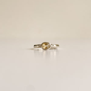 Boho citrine-ring-MAYLI Jewels