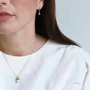Chihuahua Dalmatian Necklace - Gold Plated-Necklace-Chihuahua Dalmatian Necklace - Gold Plated - MAYLI Jewels-MAYLI Jewels
