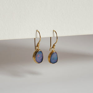 Charlotte Opal Gold Plated Earring