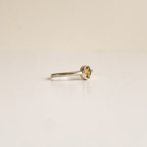 Daisy - Citrine small-ring-MAYLI Jewels
