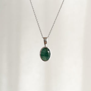 Emerald Diana-Necklace-MAYLI Jewels