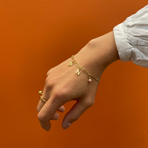 Unconditional love bracelet | Gold Plated-Bracelet-MAYLI Jewels