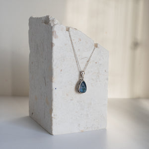 Braided Opal Pendant-Charms & Pendants-MAYLI Jewels