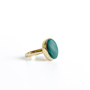 Malachite Classic - limited-Ring-MAYLI Jewels