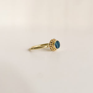 Mila Australian Opal - Gold Plated-Ring-MAYLI Jewels
