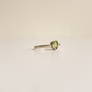 Peridot Drop-ring-MAYLI Jewels