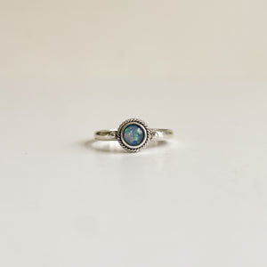Australian Opal Luna-Ring-MAYLI Jewels