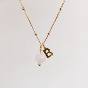 Energystone Necklace Gold Plated-Necklace-Energystone Necklace Gold Plated - MAYLI Jewels-MAYLI Jewels
