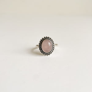 Rose Quartz - Elizabeth-Ring-MAYLI Jewels