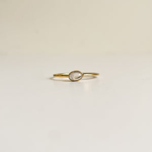Stacy Moonstone gold plated-ring-MAYLI Jewels