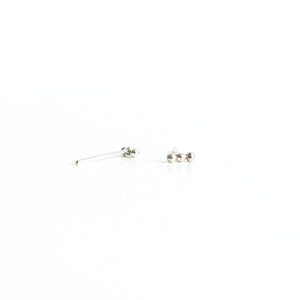Trips - Ear Studs-Earrings-Trips - Ear Studs - Sterling Silver Gold Plated Ring Birthstone Necklace Jewerly - MAYLI Jewels-MAYLI Jewels