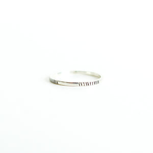 Vintage striped-Ring-MAYLI Jewels