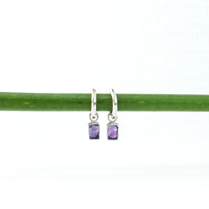 Amethist Earring (per piece)-Earrings-MAYLI Jewels